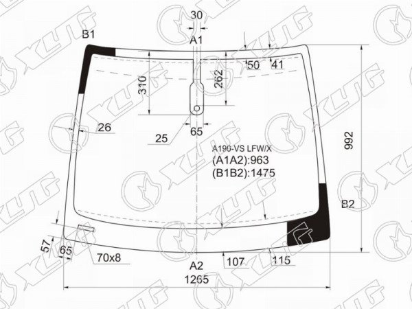 Стекло лобовое + дд MERCEDES-BENZ A-CLASS W168 97-04