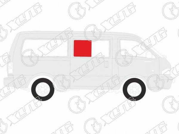 Стекло кузова переднее правое N2 MERCEDES-BENZ MB140 VAN /SSANGYONG ISTANA VAN 95-