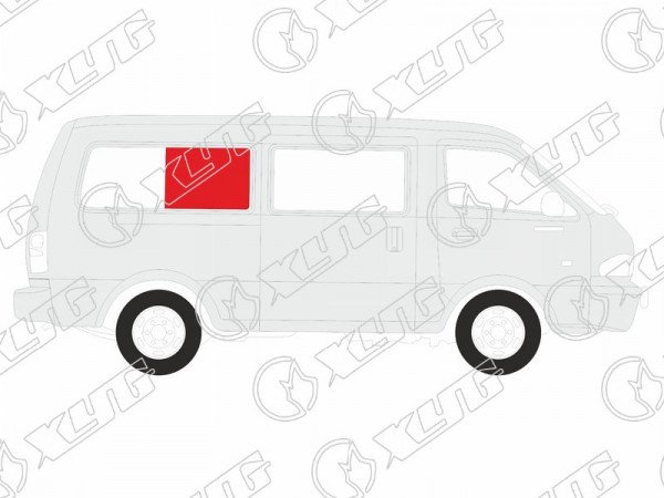 Стекло кузова среднее правое N3 MERCEDES-BENZ MB140 VAN /SSANGYONG ISTANA VAN 95-