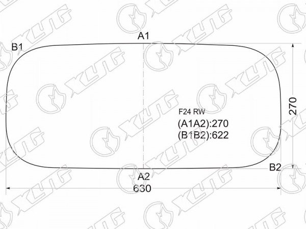 Стекло заднее NISSAN ATLAS F24 TRUCK 07-