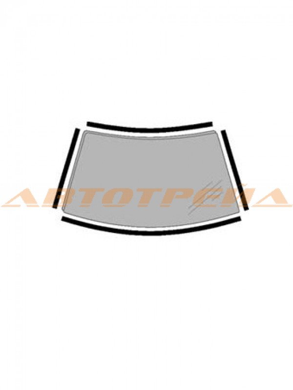 Молдинг лобового стекла Opel Corsa 00-06