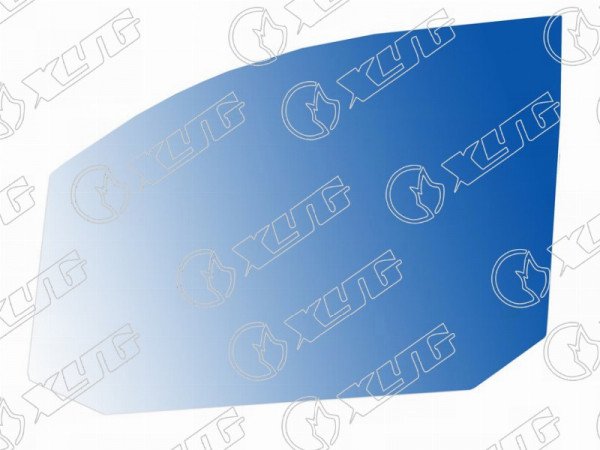 Стекло боковое опускное (Спереди / Слева / Цвет зеленый) Volkswagen Caddy 03-20