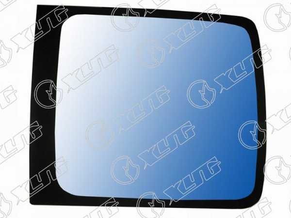 Стекло кузова боковое (не опускное) (Слева / Цвет зеленый) Volkswagen Caddy 03-20