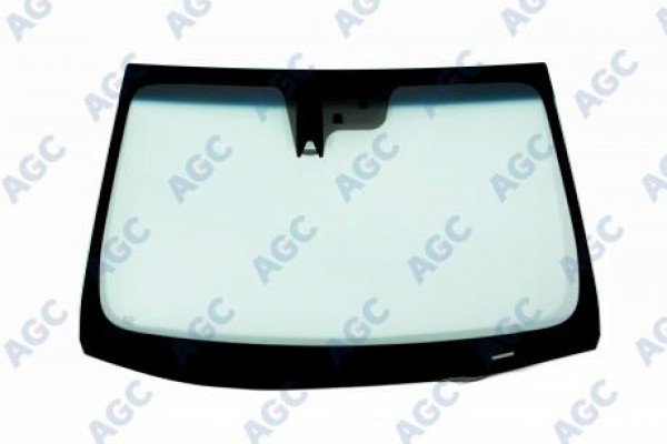AGC HYUNDAI I40 2011- СТЕКЛО ВЕТРОВОЕ ЗЕЛЕНОЕ SOLAR CONTROL/ГОЛУБАЯ ПОЛОСА -СКОБА ДЛЯ КАМЕРЫ-С ОБОГРЕВОМ ЗОНЫ ДВОРНИКОВ-ДАТЧИК СВЕТА