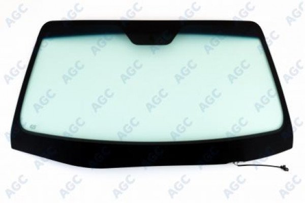 AGC HYUNDAI iX55 2009- СТЕКЛО ВЕТРОВОЕ ЗЕЛЕНОЕ SOLAR CONTROL/ГОЛУБАЯ ПОЛОСА -С ОБОГРЕВОМ ЗОНЫ ДВОРНИКОВ