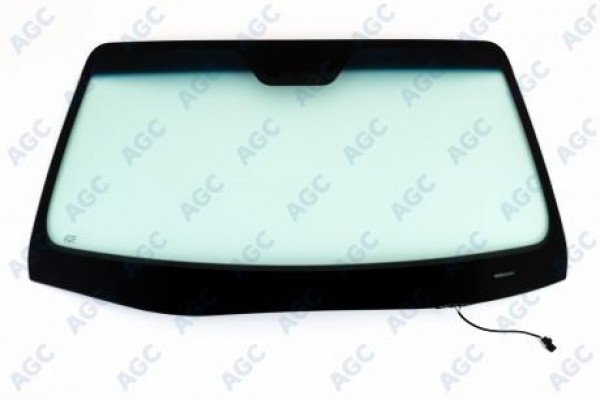 AGC HYUNDAI iX55 2009- СТЕКЛО ВЕТРОВОЕ ЗЕЛЕНОЕ SOLAR CONTROL/ГОЛУБАЯ ПОЛОСА -С ОБОГРЕВОМ ЗОНЫ ДВОРНИКОВ-ДАТЧИК СВЕТА/ДОЖДЯ-VIN ОКНО-