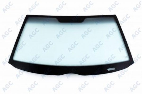 AGC MERCEDES W208 КУП 97- СТЕКЛО ВЕТРОВОЕ ГОЛУБОЕ SOLAR CONTROL/СЕРАЯ ПОЛОСА -VIN ОКНО - БЕЗ ДЕРЖАТЕЛЯ ЗЕРКАЛА