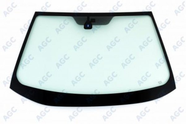 AGC MITSUBISHI LANCER 10 2007- СТЕКЛО ВЕТРОВОЕ ЗЕЛЕНОЕ -ДАТЧИК СВЕТА/ДОЖДЯ-ИЗМЕНЕНИЕ ШЕЛКОГРАФИИ