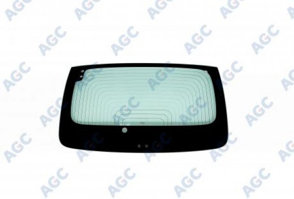AGC PEUGEOT 107 3D/5D ХБ 2005- СТЕКЛО ЗАДНЕЕ ЗЕЛЕНОЕ - SOLAR CONTROL -ОТКРЫВАЮЩЕЕСЯ