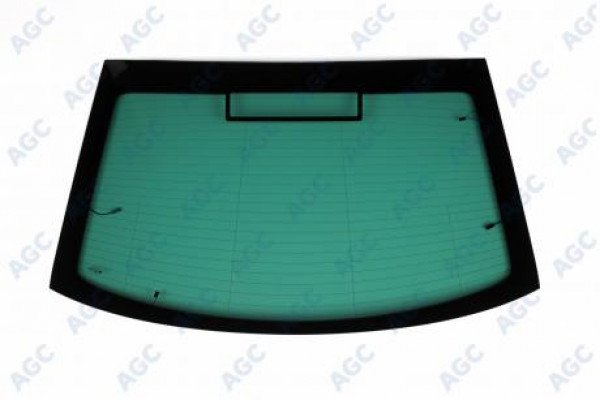 AGC SKODA OCTAVIA A7 III ХБ 2013- СТЕКЛО ЗАДНЕЕ ЗЕЛЕНОЕ - PRIVACY GLASS -2 ШТЕК. АНТЕННЫ-СТОП-СИГНАЛ- БЕЗ ОТВЕРСТИЯ- ИНКАПСУЛЯЦИЯ