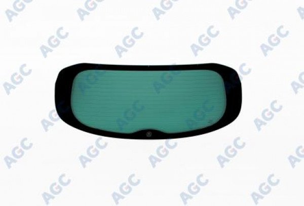 AGC HYUNDAI TUCSON 5D ВН 2015- СТЕКЛО ЗАДНЕЕ ЗЕЛЕНОЕ - PRIVACY GLASS -ОТВЕРСТИЕ