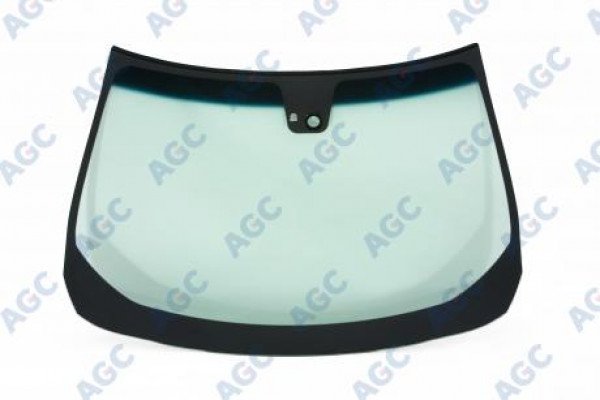 AGC NISSAN MURANO 2008- СТЕКЛО ВЕТРОВОЕ ЗЕЛЕНОЕ SOLAR CONTROL/ГОЛУБАЯ ПОЛОСА -ДАТЧИК СВЕТА/ДОЖДЯ-ДОПОЛНИТЕЛЬНОЕ ОБОРУДОВАНИЕ-ИНКАПСУ