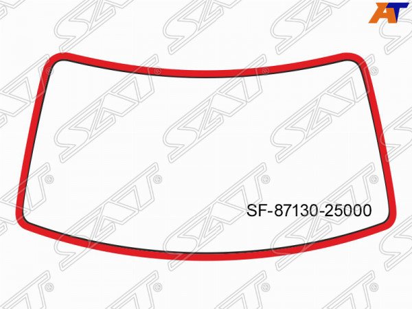 Молдинг заднего стекла Hyundai Accent 99-12  / Verna 00-06