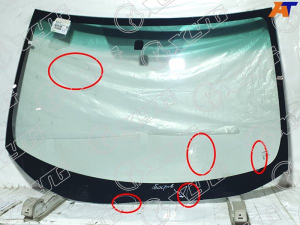 Стекло лобовое с обогревом щеток MITSUBISHI OUTLANDER XL CW#W 05-12 /PEUGEOT 4007 07-12 (уценка на 50