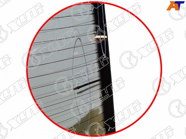 Стекло заднее с обогревом VOLKSWAGEN PASSAT B5 4D SED 96-05 (уценка на 50%)