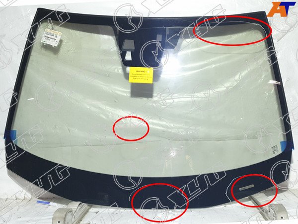 Стекло лобовое атермальное + 2 камеры + дд MAZDA CX-5 12-17 (Solar-X защита от ультрафиолета) (уценка на 50%)