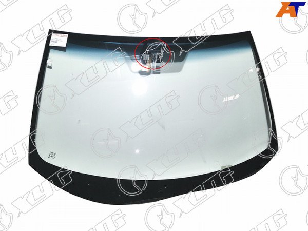 Стекло лобовое с обогревом щеток + дд MITSUBISHI OUTLANDER XL CW#W 05-12 /PEUGEOT 4007 07-12 (уценка