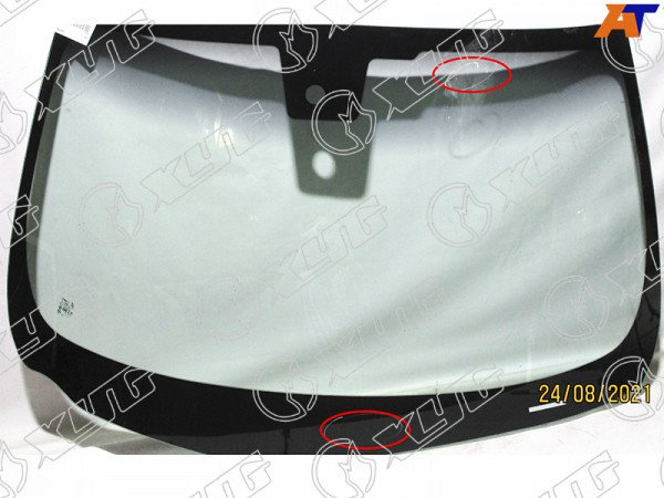 Стекло лобовое с обогревом щеток + дд INFINITI M35 /M45 10-13 /NISSAN FUGA Y51 09- (уценка на 50%)