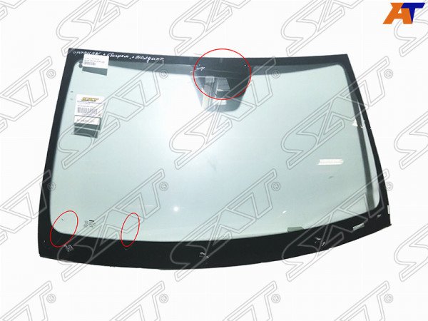 Стекло лобовое + дд + камера +обогрев камеры MERCEDES-BENZ C-CLASS W204 4 /5D 07-14 (уценка на 50%)