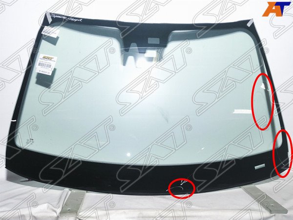 Стекло лобовое с обогревом щеток + дд + камера MERCEDES-BENZ S-CLASS W221 05-09 (уценка на 50%)