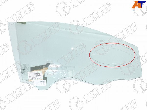 Стекло переднее правое опускное TOYOTA BELTA /YARIS 4D SED 05-12 (уценка на 50%)