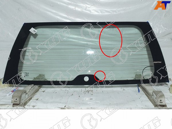 Стекло заднее затемненное с обогревом LAND CRUISER PRADO 3 /5D 02-09 /GX470 02-09 (уценка на 50%)