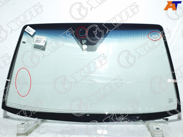 Стекло лобовое с обогревом щеток + дд SSANGYONG REXTON II- III 06-17 (уценка на 50%)