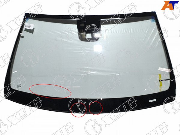Стекло лобовое с обогревом щеток + дд + камера MERCEDES-BENZ E-CLASS W212 4 /5D 10-13 (уценка на 50%)