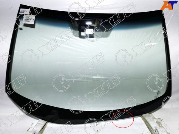 Стекло лобовое с обогревом щеток + дд MITSUBISHI OUTLANDER XL CW#W 05-12 /PEUGEOT 4007 07-12 (уценка на 50%)