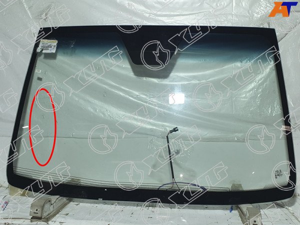 Стекло лобовое с обогревом щеток SSANGYONG KYRON 05-16 /ACTYON /ACTYON SPORT 06- (уценка на 50%)