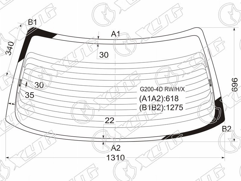 Купить Заднее Стекло На Хендай Акцент