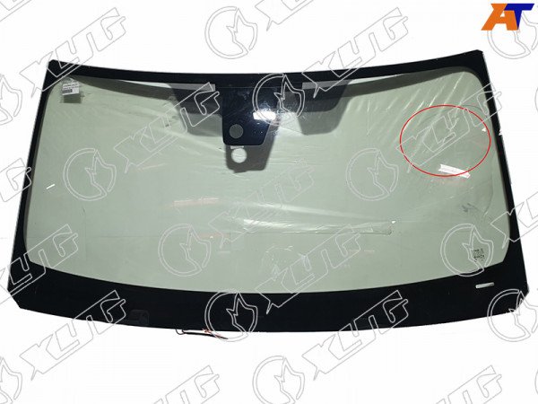 Стекло лобовое атермальное с обогревом щеток + дд + камера NISSAN PATROL /INFINITI QX56 /80 10- (Solar (уценка на 50%)