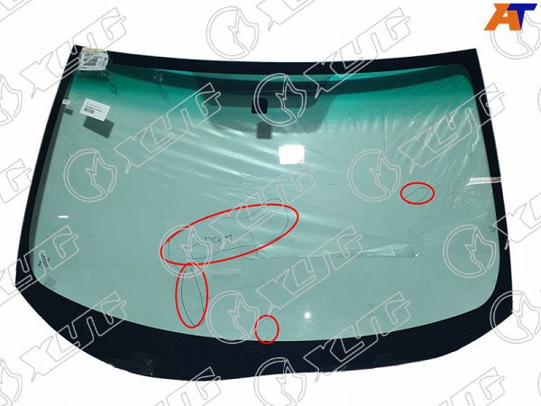 Стекло лобовое с обогревом щеток MITSUBISHI OUTLANDER XL CW#W 05-12 /PEUGEOT 4007 07-12 (уценка на 50%)