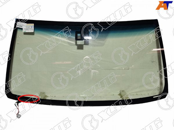 Стекло лобовое атермальное с полным обогревом + дд TOYOTA LAND CRUISER /LEXUS LX570 13-15 (Solar-X за