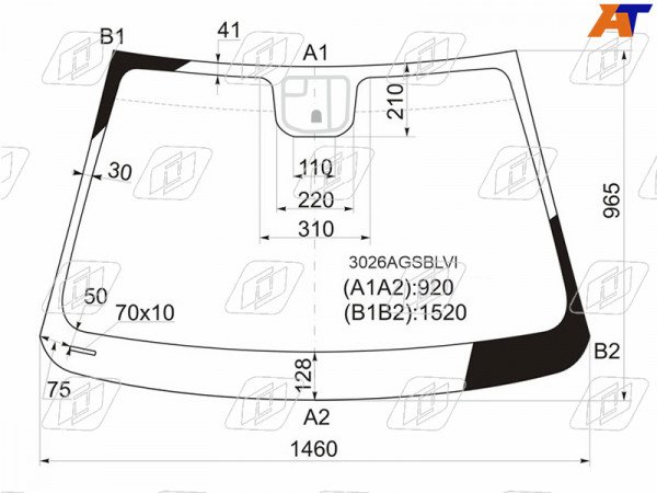 Стекло лобовое Chevrolet Cruze 09-15  / Daewoo Lacetti 08-11