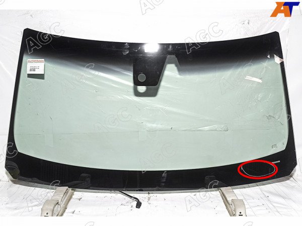Стекло лобовое с обогревом щеток + дд +камера NISSAN PATROL /INFINITI QX56 /80 10- (уценка на 25%)