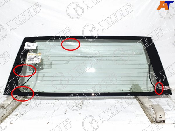 Стекло заднее с обогревом TOYOTA RAV4 SXA1# 3 /5D 94-00 (уценка на 50%)