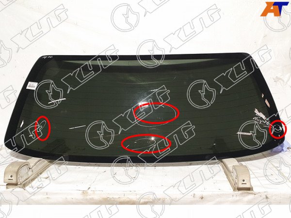 Стекло заднее затемненное с обогревом LEXUS RX300 /TOYOTA HARRIER 97-03 (уценка на 50%)