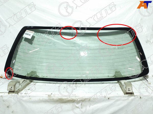 Стекло заднее с обогревом LEXUS RX300 /TOYOTA HARRIER 97-03 (уценка на 50%)