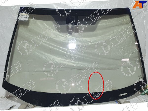 Стекло лобовое атермальное + дд (под зерк.с затемнением) HONDA CR-V 06-12 (Solar-X защита (уценка на 50%)