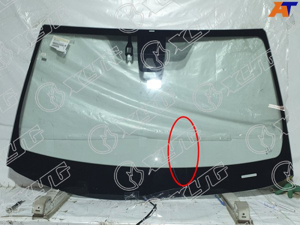 Стекло лобовое с обогревом щеток + дд + камера TOYOTA HIGHLANDER 16-19 (уценка на 50%)
