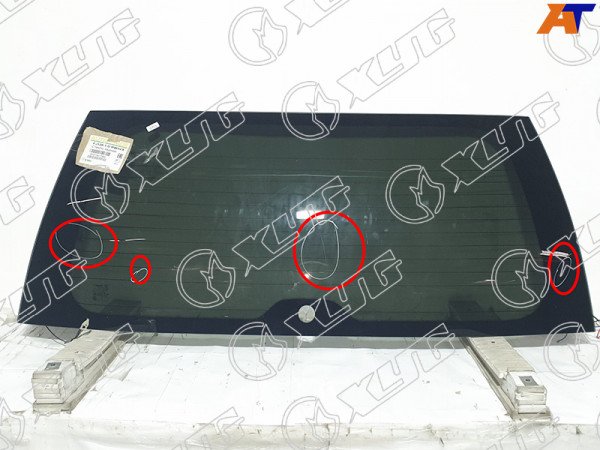 Стекло заднее затемненное с обогревом LAND CRUISER PRADO 3 /5D 02-09 /GX470 02-09 (уценка на 50%)