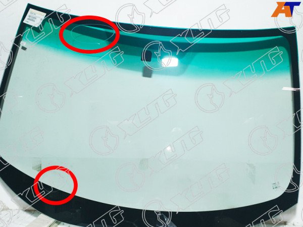 Стекло лобовое с обогревом щеток MITSUBISHI OUTLANDER XL CW#W 05-12 /PEUGEOT 4007 07-12 (уценка на 50