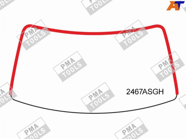 Молдинг лобового стекла BMW 1-SER F20 /21 3 /5D 11-19