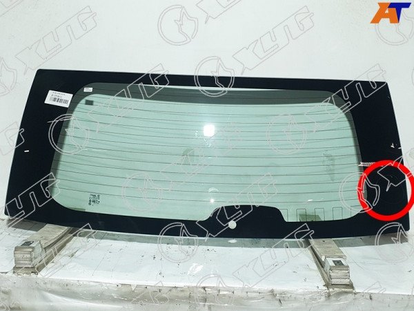 Стекло заднее с обогревом CHRYSLER TOWN&COUNTRY 08-16 /DODGE CARAVAN 07- (уценка на 50%)