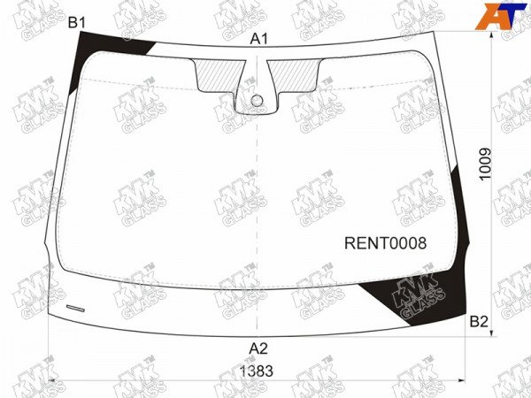 Стекло лобовое + дд RENAULT FLUENCE 10-17 /RENAULT MEGANE 5D HBK /WGN 08-16