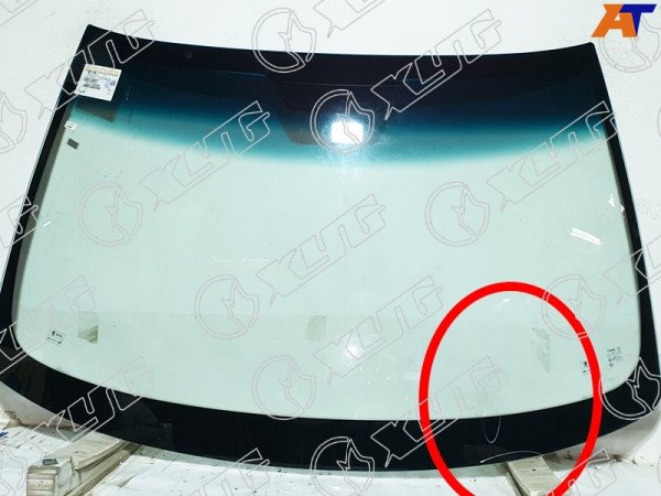 Стекло лобовое VOLVO S60 00-09 /VOLVO V70 00-07 /VOLVO XC70 02-07 (уценка на 50%)