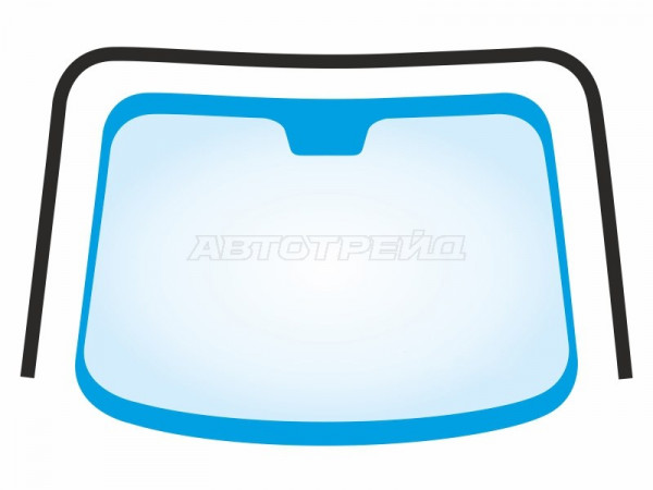 Молдинг лобового стекла (П-образный) Mitsubishi ASX 10-  / Citroen C4 Aircross 12-16