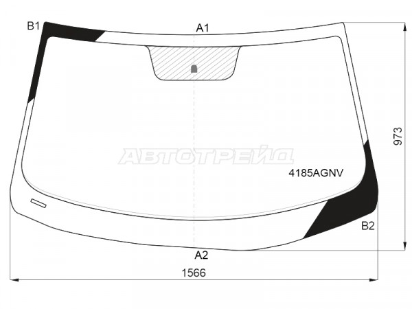 Стекло лобовое Hyundai Elantra 20-  / Avante 20-