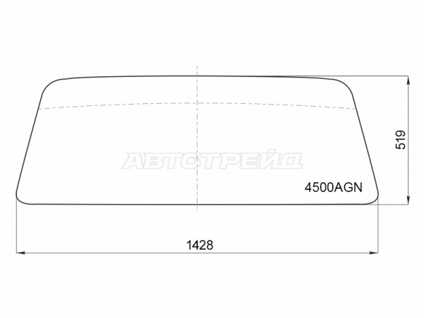 Стекло лобовое LADA 2101 70-88  / 2107 82-12